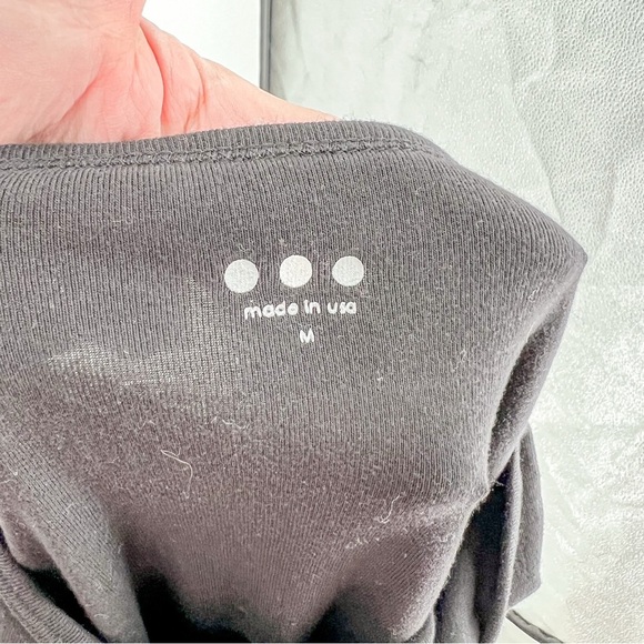 Three Dots Black Long Sleeve Shirt - Picture 5 of 5